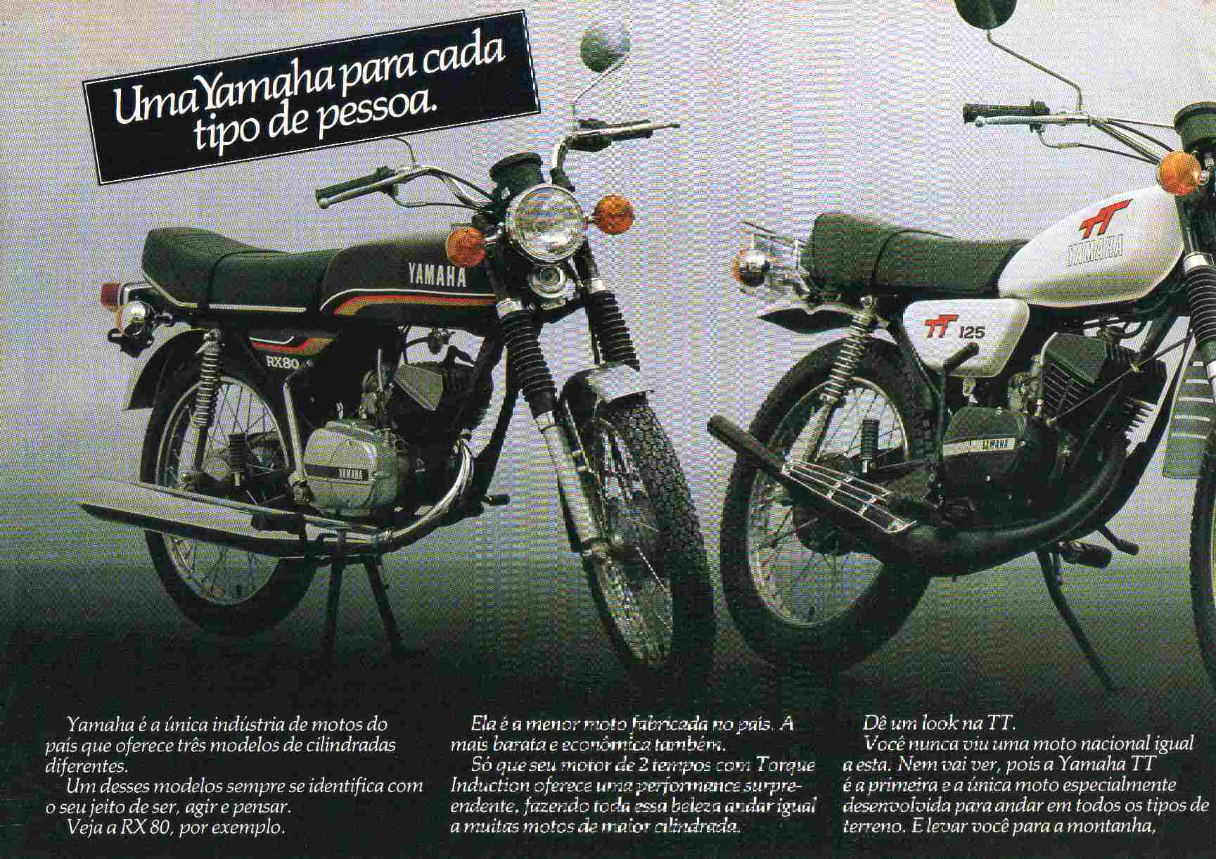 Motos Antigas Yamaha 2 Tempos RS RD RX TT DT #mundo2tempos